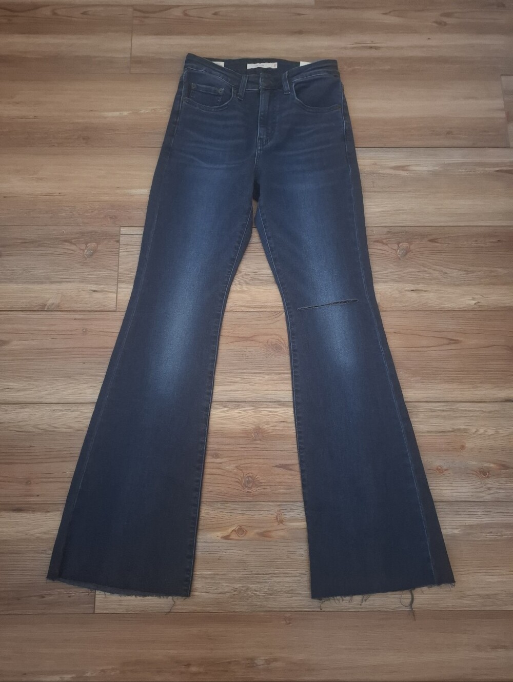 Levi's 726 High Rise Flare Women's Jeans 27 Dark Wash Blue NEW